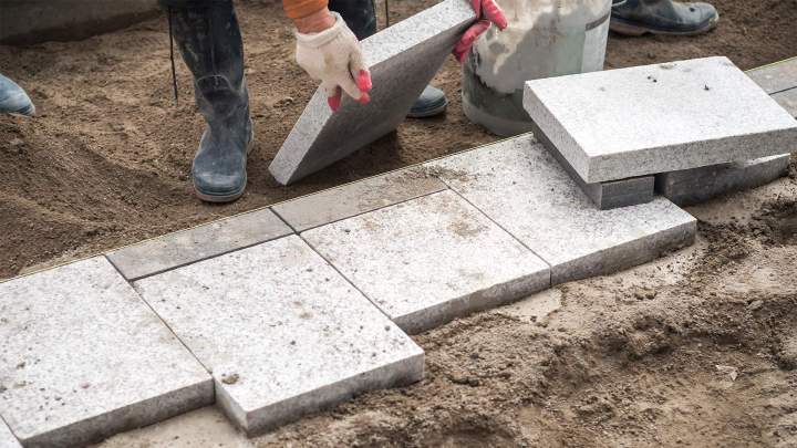 Création d'allée Paray-le-Monial